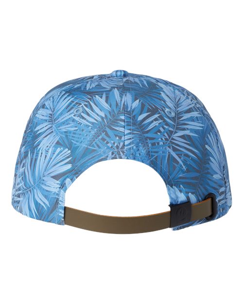 Lazy River Acres Embroidered Patch Palm Print Hat
