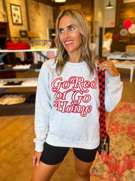 Husker Football Crewneck – Love & Threads