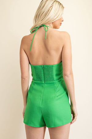 You Had Me At Hello Bow Romper