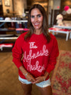 Nebraska Huskers Beverly Red Thrifted Sweatshirt