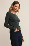 Z Supply Arlet Mini Thermal Top in Garland Green