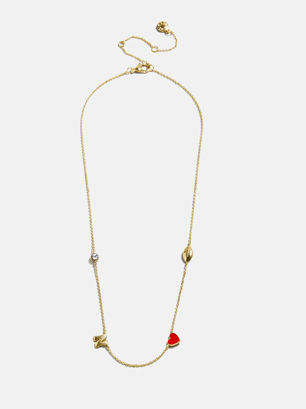 University Of Nebraska Spaced Charm Necklace