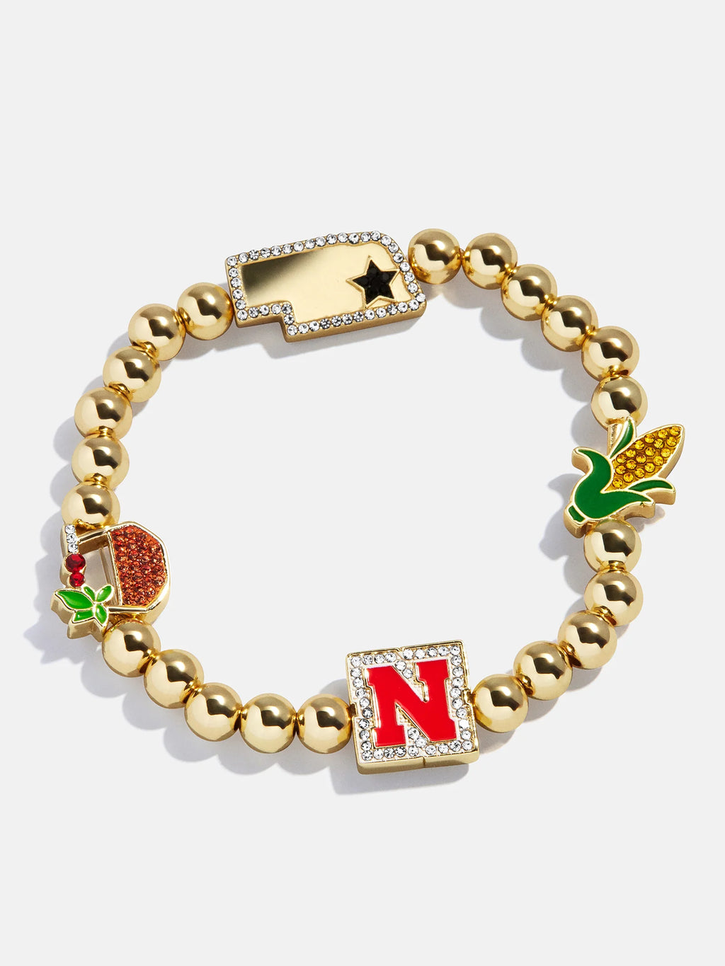 University Of Nebraska Pisa Bracelet