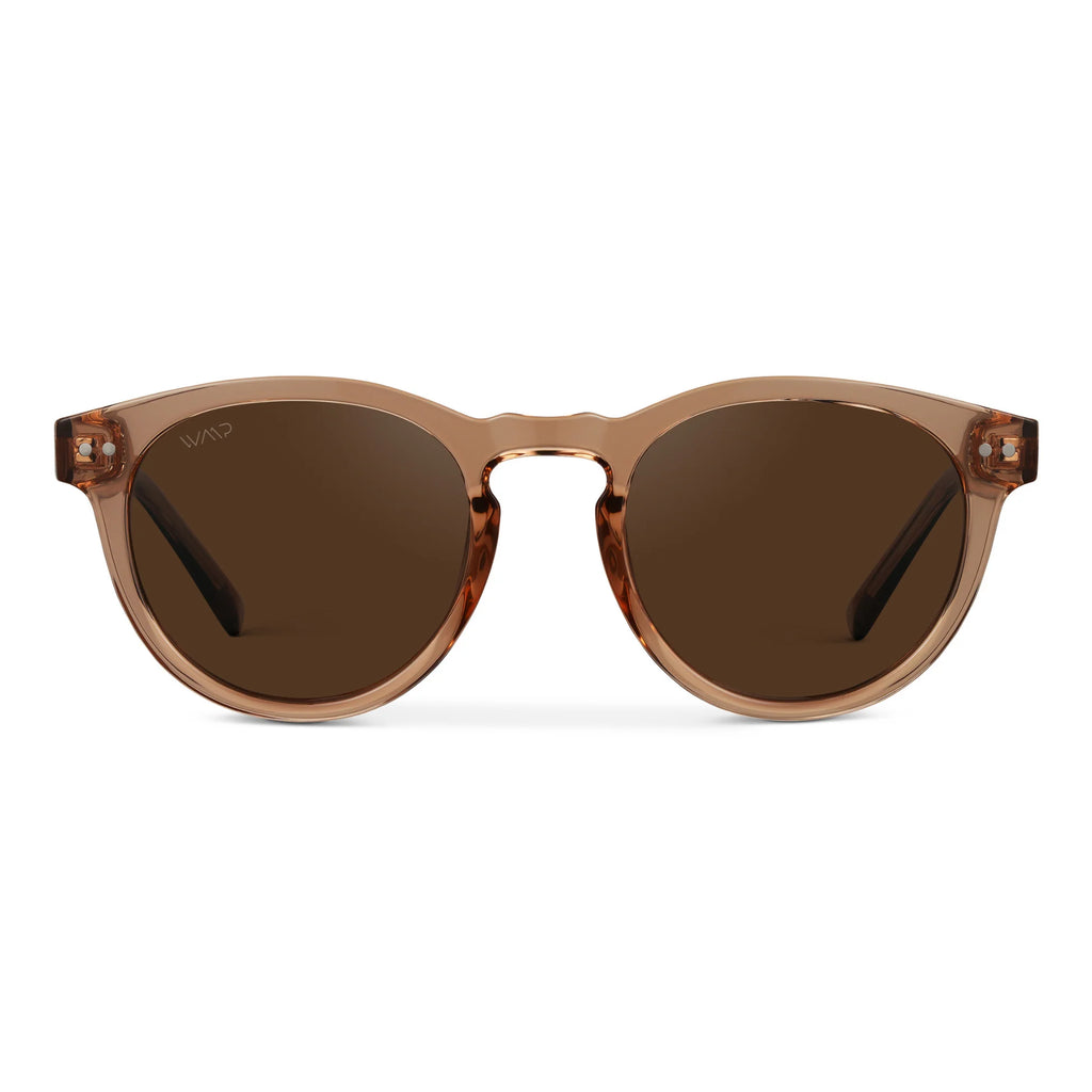 WMP Eyewear Tate Light Crystal Brown