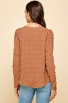 Allyson Blouse in Camel