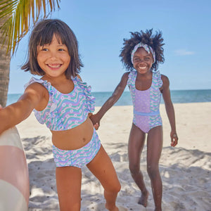 Sunny Times Two Piece Youth Swimsuit