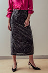 Izzy Sequin Midi Skirt