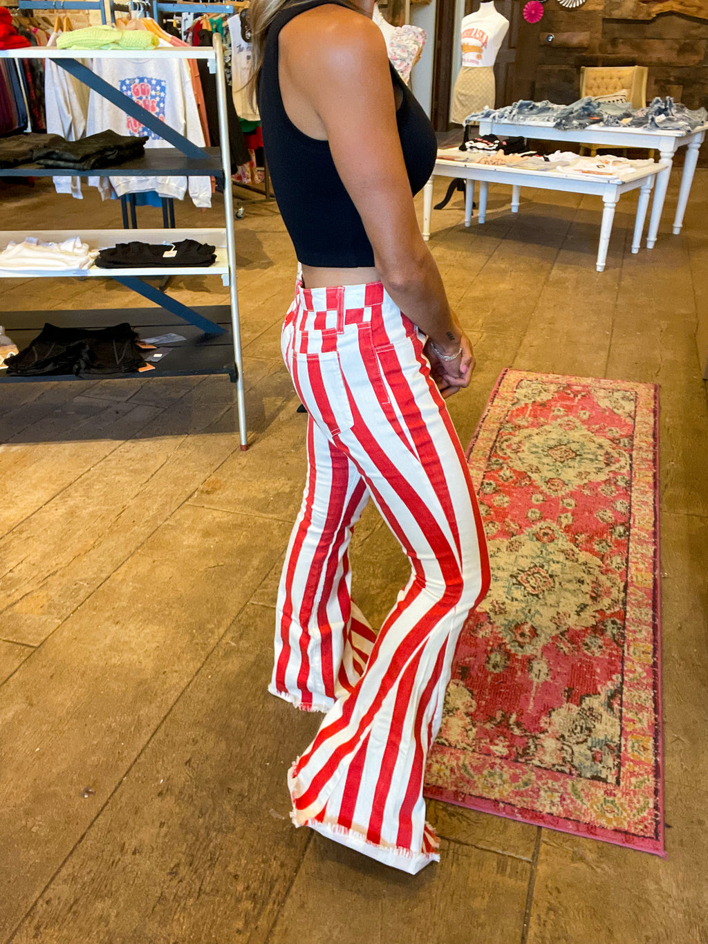 Game Day Striped Flares
