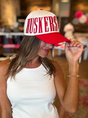 NEBRASKA SATURDAY STRETCH CANVAS TRUCKER HAT