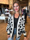 Vivi Leopard Knit Cardigan