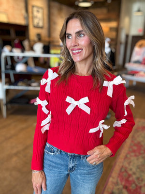 Hannah Bow Sweater