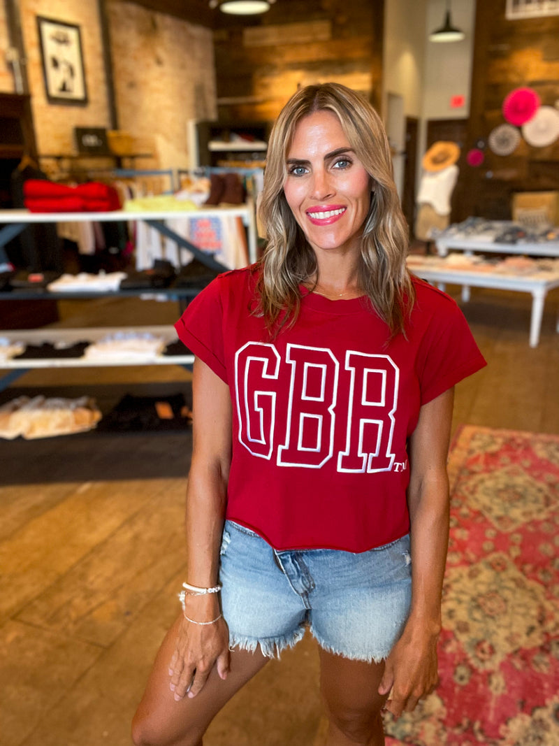 GBR Cropped Tee