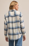 Z Supply River Plaid Shirt in Vintage Indigo