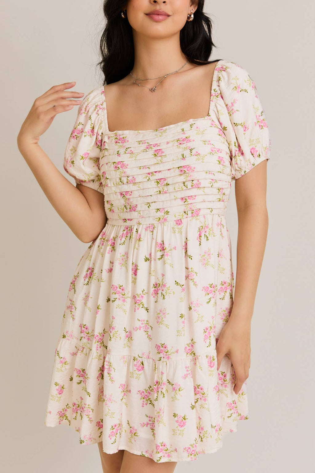 Gemma Floral Mini Dress