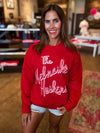 Nebraska Huskers Beverly Red Thrifted Sweatshirt
