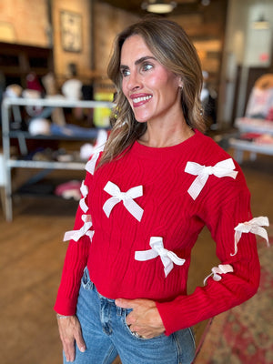 Hannah Bow Sweater