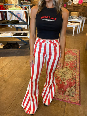 Game Day Striped Flares