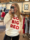 Go Big Red Perkin Chenille Crew Pullover