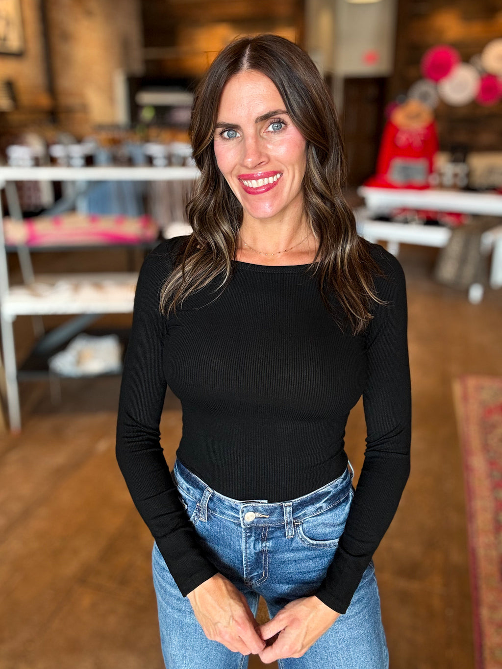 Lucy Bodysuit in Black