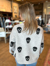 Let's Go Ghouls Oversized Sweater in Oatmeal