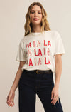 Z Supply FALALALA Boyfriend Tee