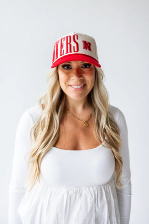 NEBRASKA SATURDAY STRETCH CANVAS TRUCKER HAT