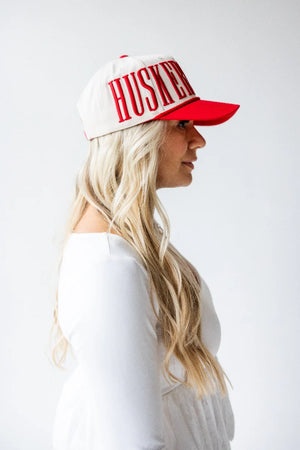 NEBRASKA SATURDAY STRETCH CANVAS TRUCKER HAT