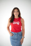 Nebraska Swash Era Ribbed Tank