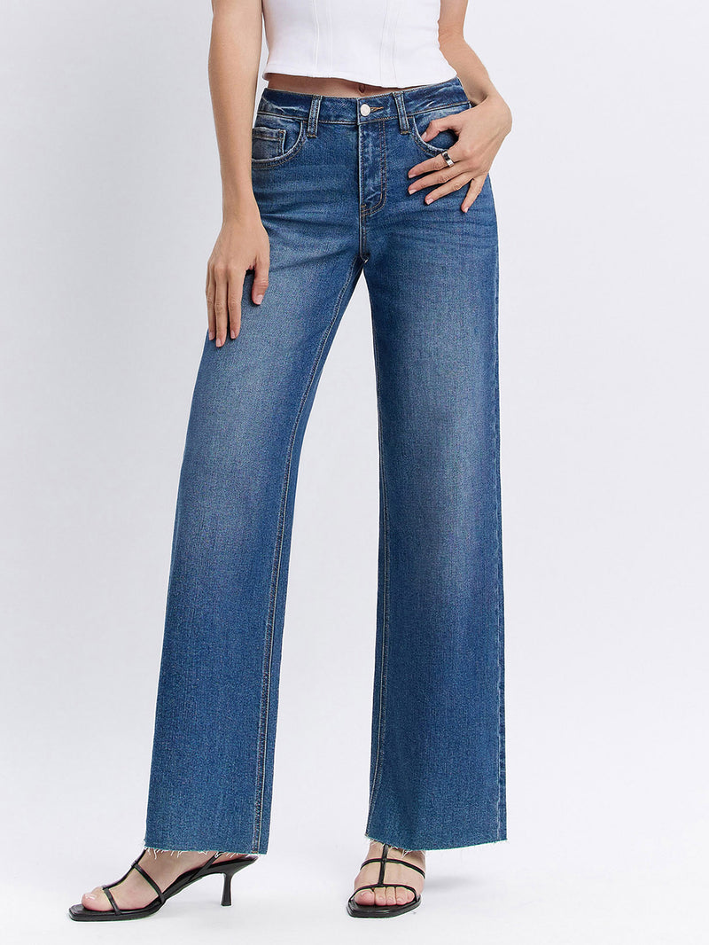 Lovervet Lover Girl High Rise Wide Leg Denim