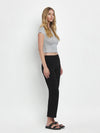 Lovervet Victoria High Rise Straight Black Denim
