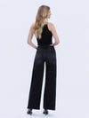 Vervet Olivia Wide Leg Studded Denim