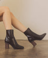 The Vera Black Ankle Boot