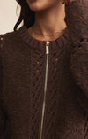 Z Supply Sundance Sweater in Chocolate Cherry