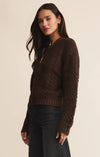 Z Supply Sundance Sweater in Chocolate Cherry