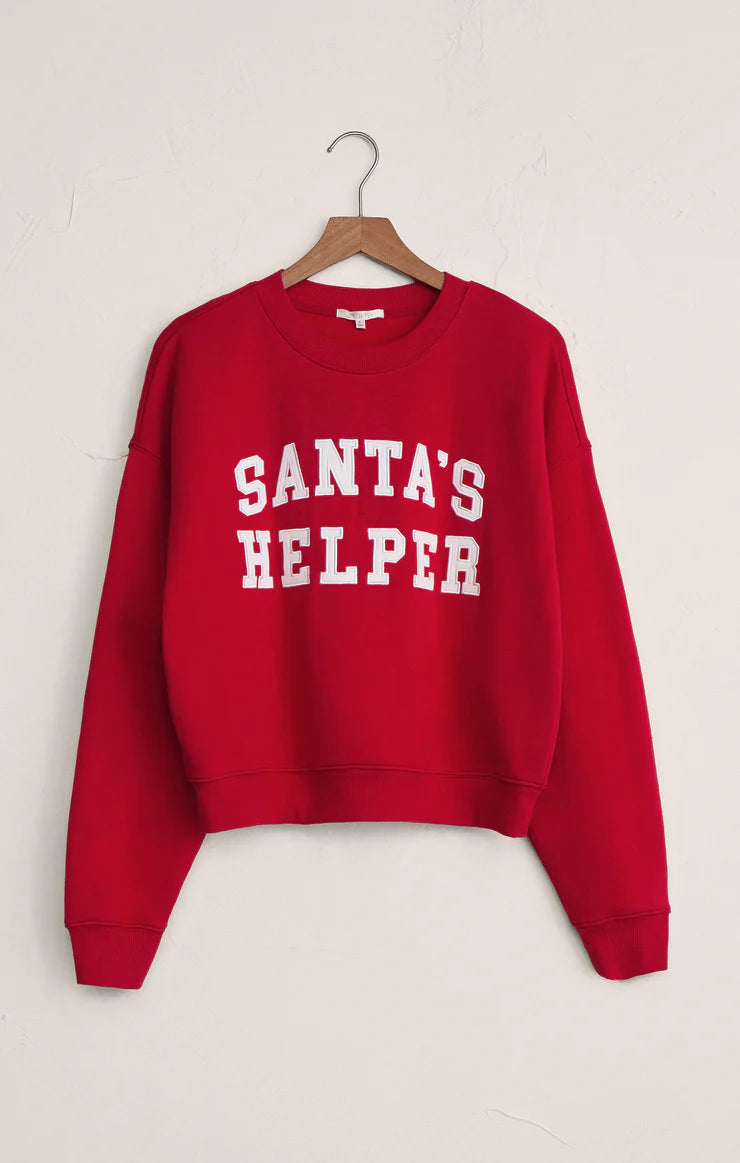 Z Supply Santa's Helper Crewneck