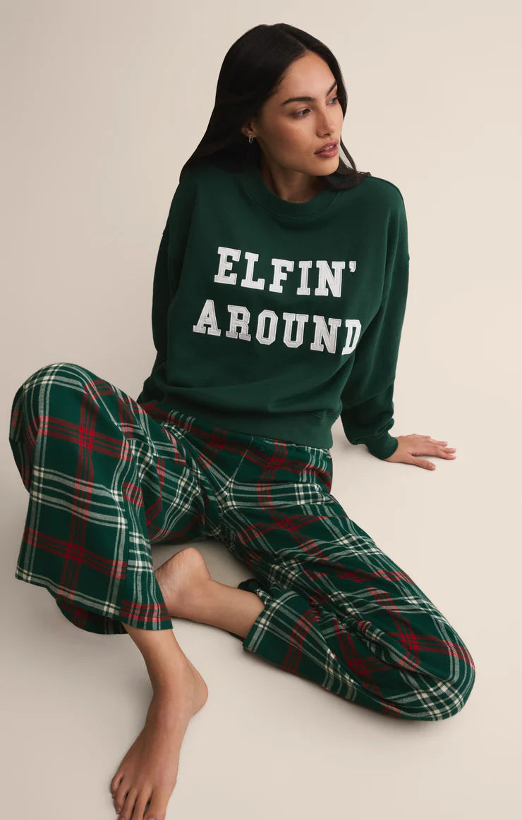 Z Supply Elfin' Around Crewneck