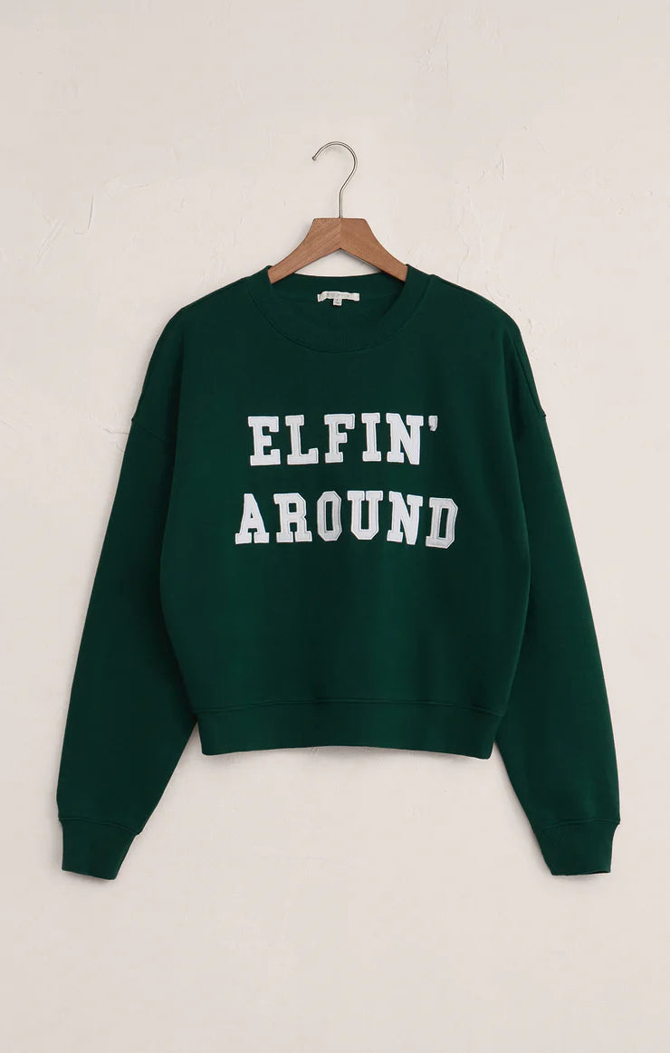 Z Supply Elfin' Around Crewneck
