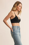 Z Supply Kendra So Smooth Bralette in Black