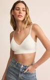 Z Supply Kendra So Smooth Bralette in Crystal