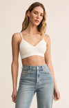 Z Supply Kendra So Smooth Bralette in Crystal