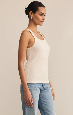Z Supply Scoop Tank in Crystal