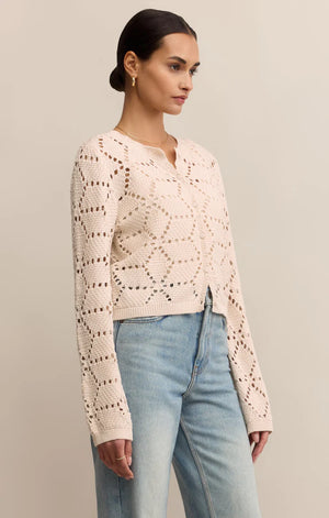 Z Supply Rosalyn Diamond Sweater Cardigan