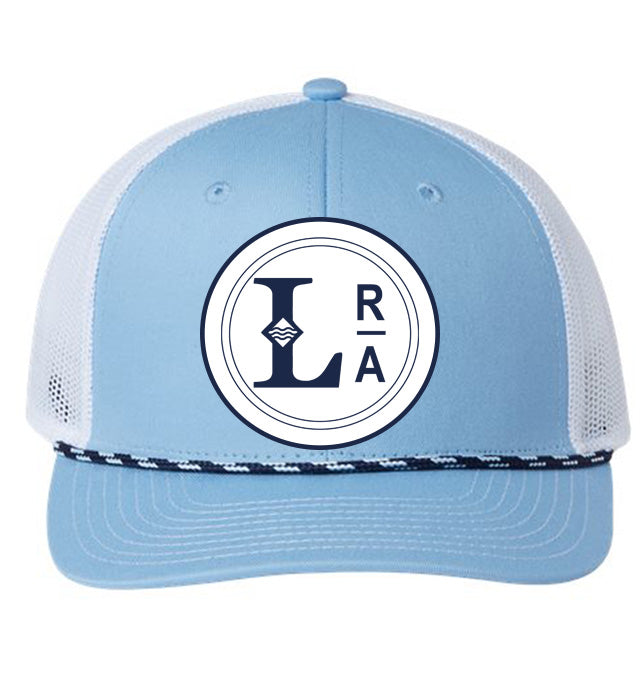 LRA Patch Carolina Blue Trucker Hat