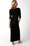 Cindy Polo Dress in Black