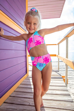 Seaside Soiree One Piece Youth Swimsuit