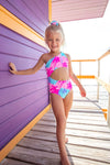 Seaside Soiree One Piece Youth Swimsuit