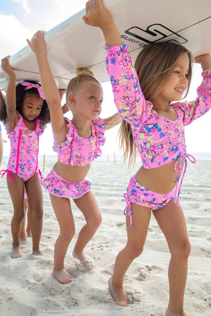 Sandy Chic Two Piece Youth Swimsuit