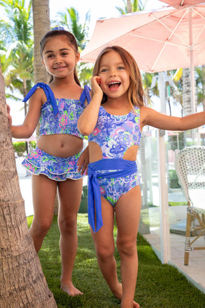 Molokai Meadows One Piece Youth Swimsuit