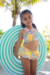 Golden Sun Two Piece Youth Swimsuit