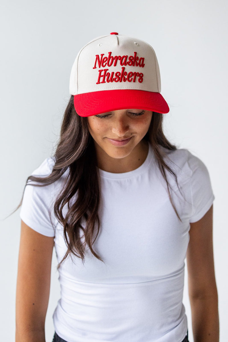Nebraska Huskers 3D Hat